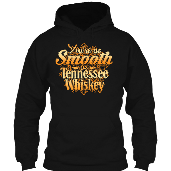 A black t-shirt with the shopify logo