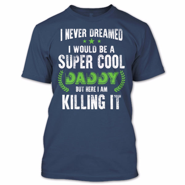 A black t-shirt with the shopify logo