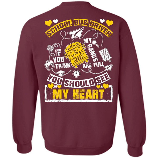 You Should See My Heart T Shirt, I Love Bus Sweatshirt