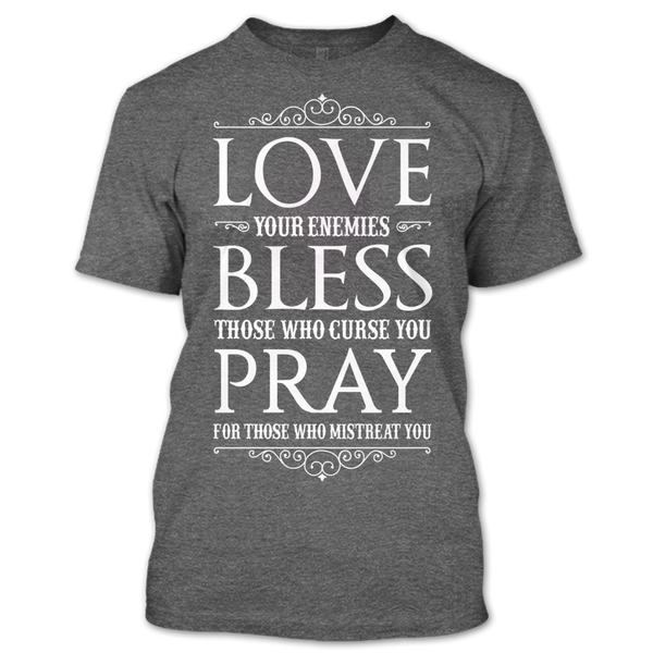 A black t-shirt with the shopify logo