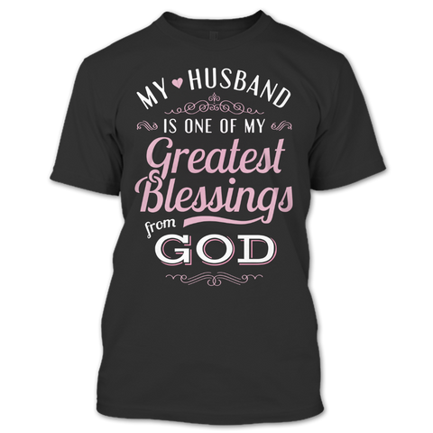 A black t-shirt with the shopify logo