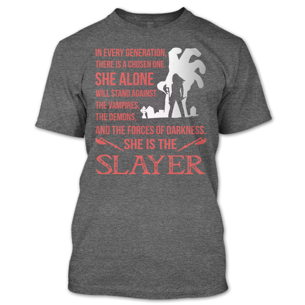 A black t-shirt with the shopify logo