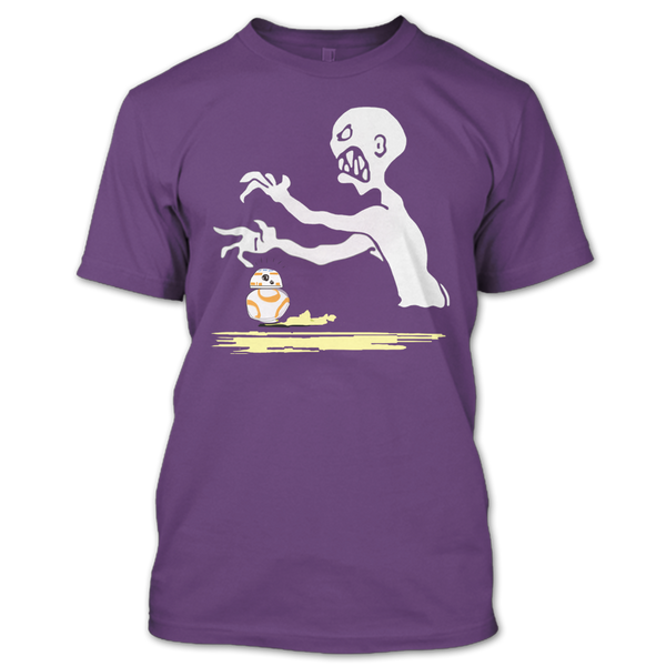 A black t-shirt with the shopify logo