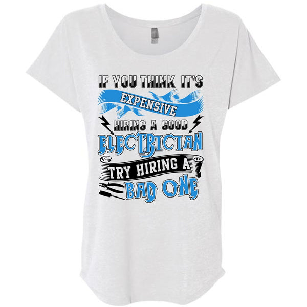 Hiring A Good Electrician T Shirt, I Love Electrician T Shirt, Awesome T-Shirts