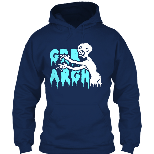 A black t-shirt with the shopify logo