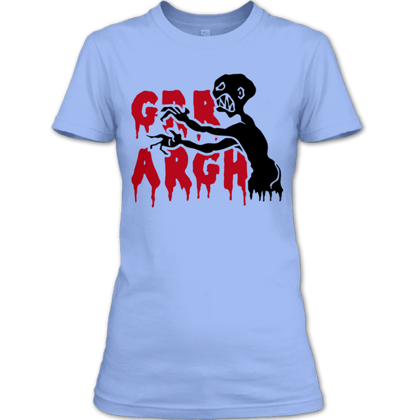 A black t-shirt with the shopify logo