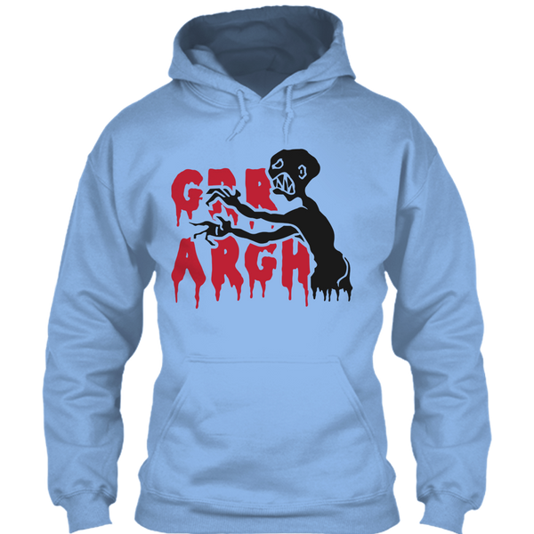 A black t-shirt with the shopify logo