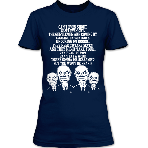 A black t-shirt with the shopify logo