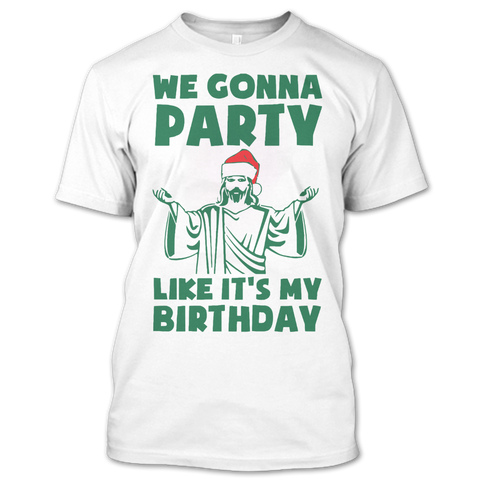 A black t-shirt with the shopify logo