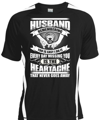 A black t-shirt with the shopify logo