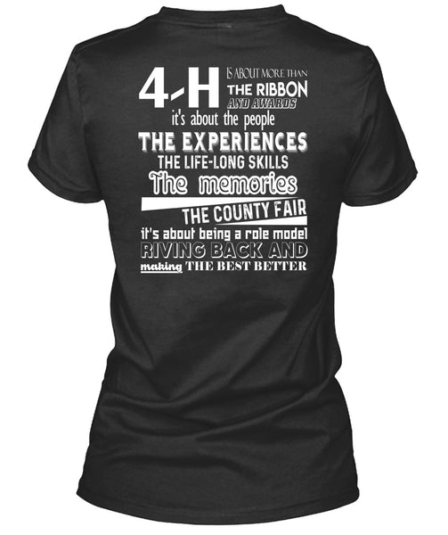 Being A Role Model Giving Back T Shirt, The Memories The County Fair T Shirt