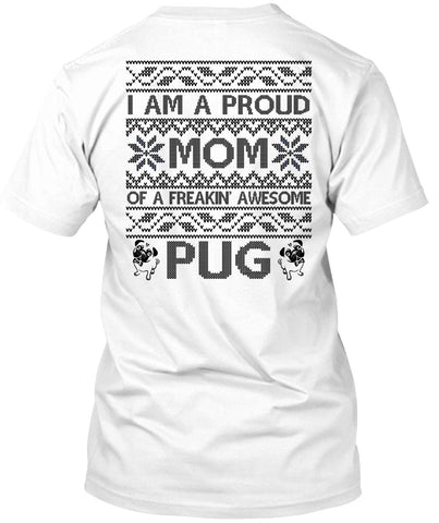 A black t-shirt with the shopify logo