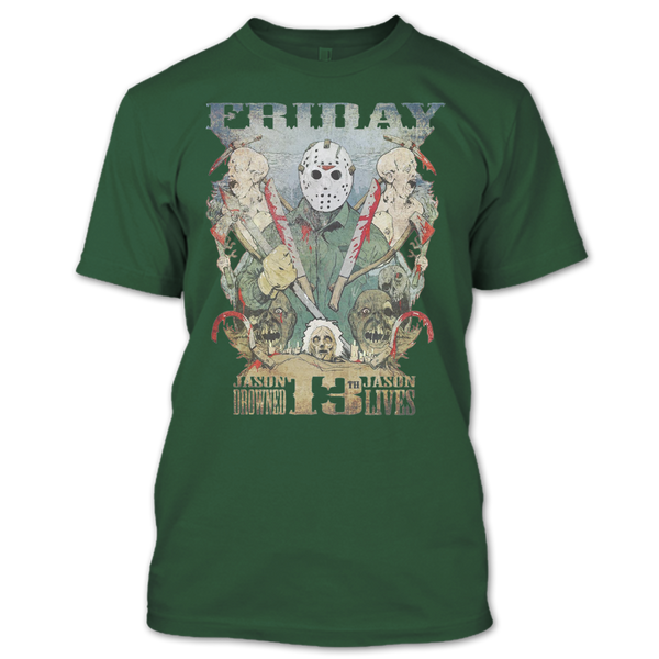 A black t-shirt with the shopify logo