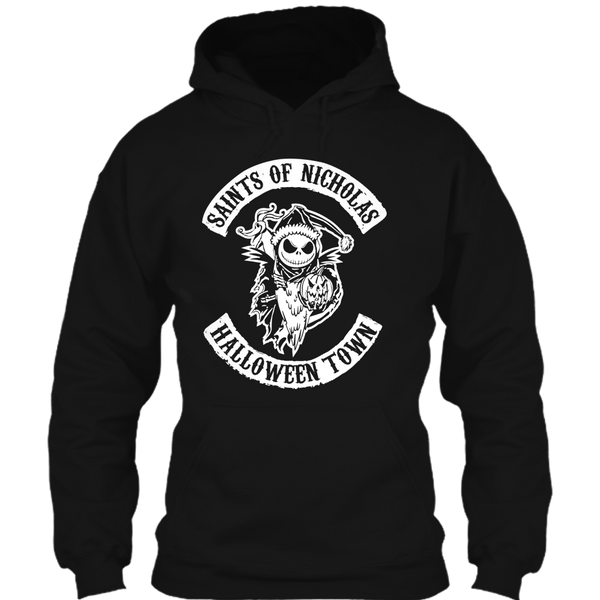 A black t-shirt with the shopify logo