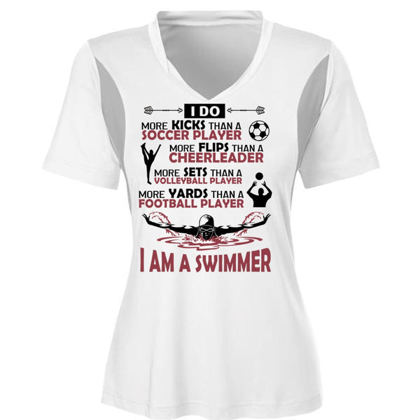 More Flips Than A Cheerleader T Shirt, I Am A Swimmer T Shirt, Sport T Shirt