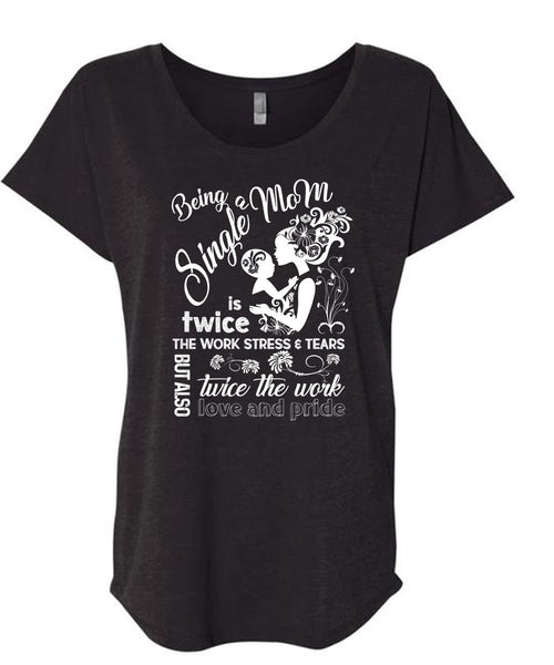 A black t-shirt with the shopify logo