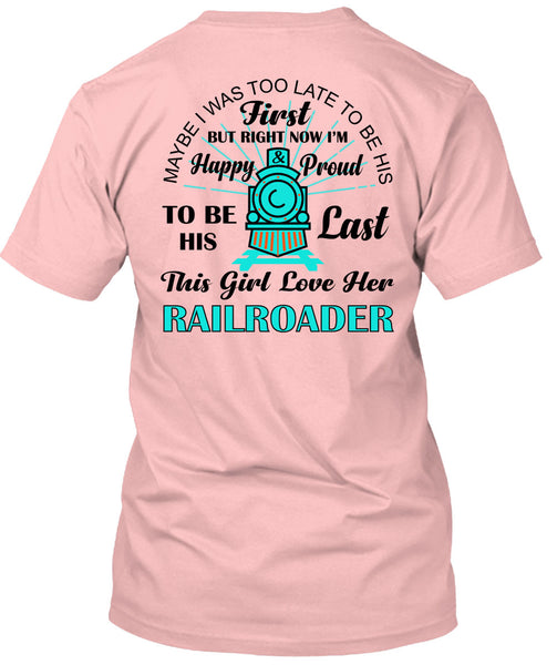 This Girl Love Her Railroader T Shirt, My Job T Shirt