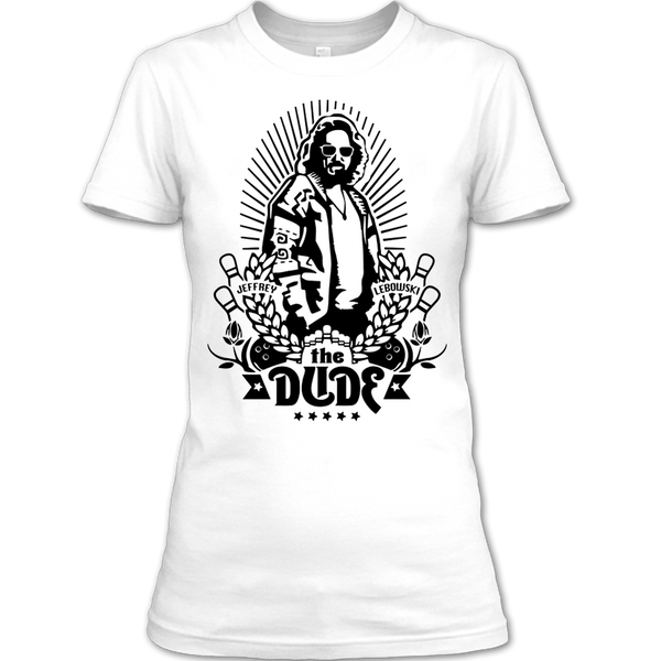 A black t-shirt with the shopify logo