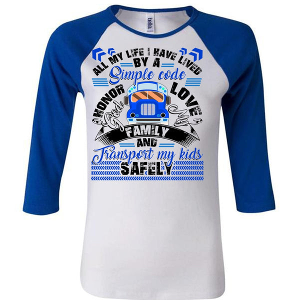 God My Family T Shirt, Transport My Kids Safely T Shirt, Awesome T-Shirts