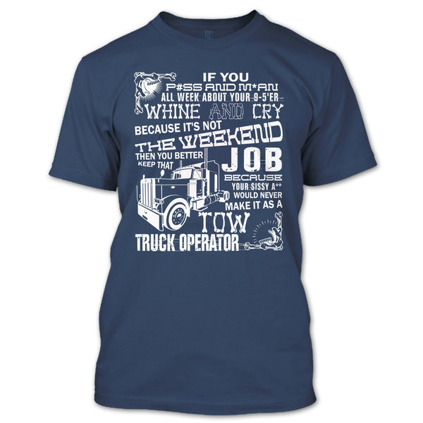 Tow Truck Operator T Shirt, Coolest Truck Operator T Shirt