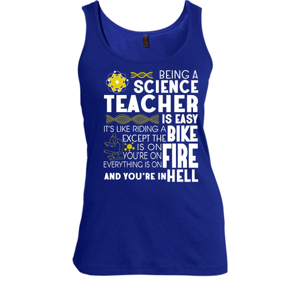 Being A Science Teacher T Shirt, It’s Like Riding A Bike T Shirt, Cool T Shirt