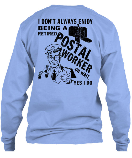 Being A Retired Postal Worker T Shirt, I Love Postman T Shirt