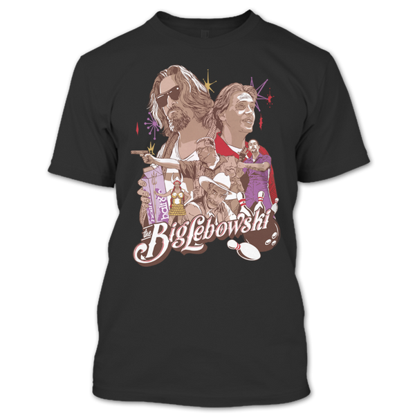 A black t-shirt with the shopify logo