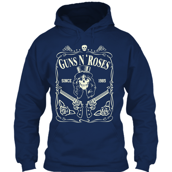 A black t-shirt with the shopify logo