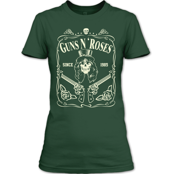 A black t-shirt with the shopify logo