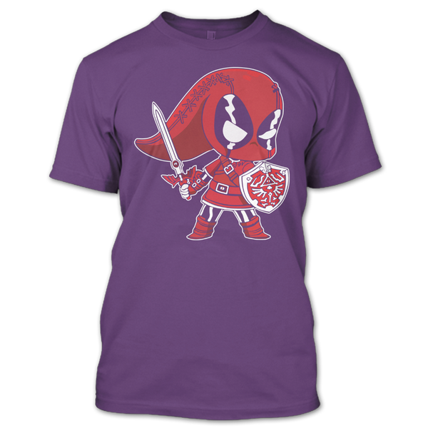 A black t-shirt with the shopify logo