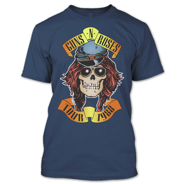 A black t-shirt with the shopify logo