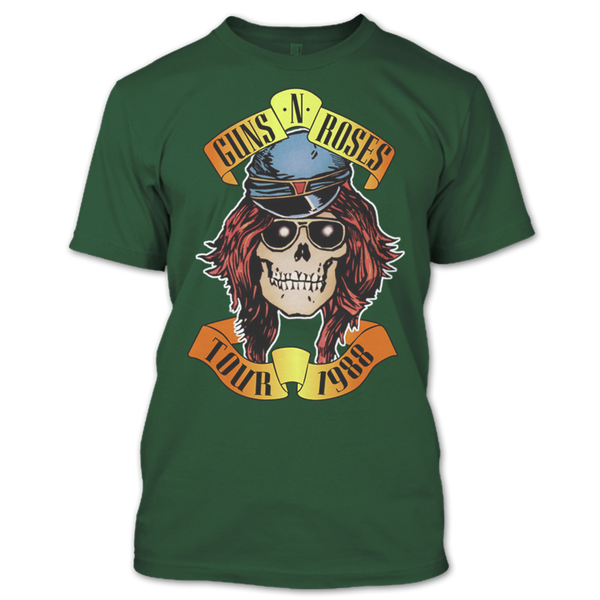 A black t-shirt with the shopify logo