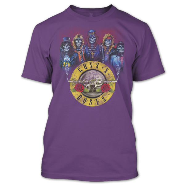 A black t-shirt with the shopify logo