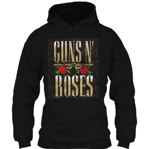 A black t-shirt with the shopify logo