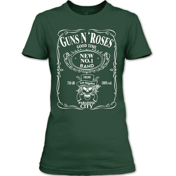 A black t-shirt with the shopify logo