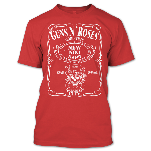 A black t-shirt with the shopify logo