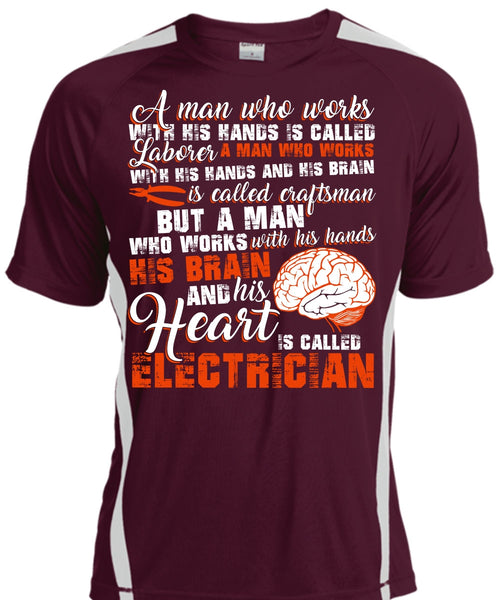 His Heart Is Called Electrician T Shirt, I Love Electrician T Shirt, Cool Shirt