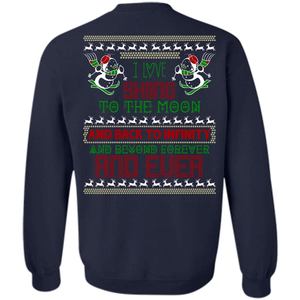 Being A Skier T Shirt, Calls Me A Skiing Sweatshirt