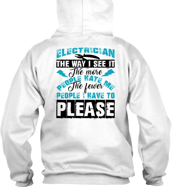 Electrician The Way T Shirt, Being An Electrician T Shirt