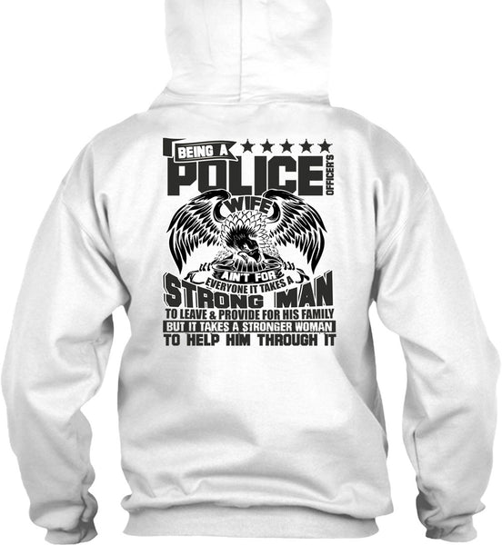 Being A Police Officer's Wife T Shirt, I Love Police T Shirt