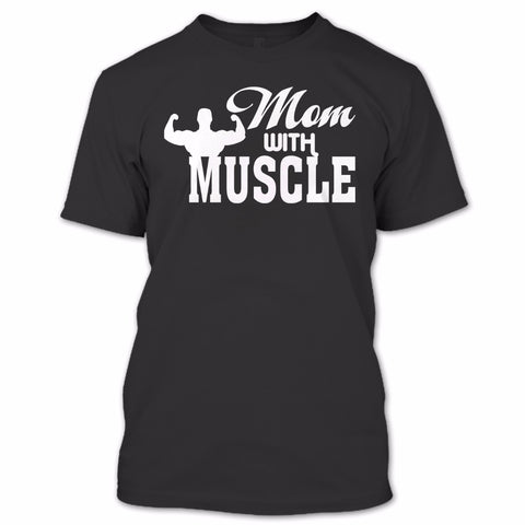 A black t-shirt with the shopify logo