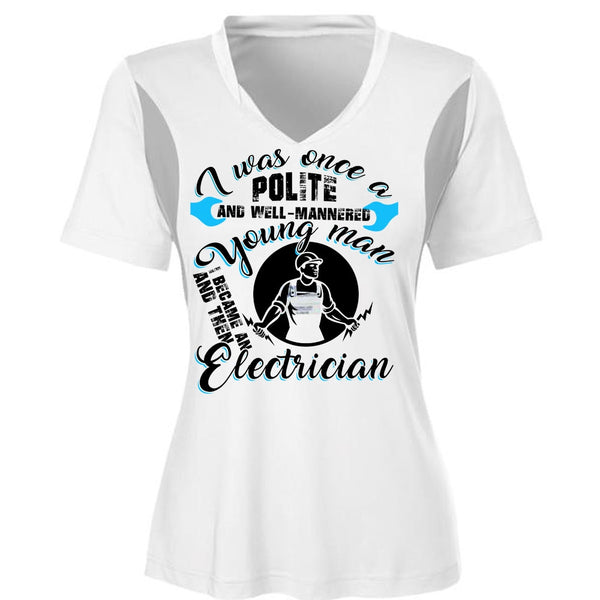 I Became An Electrician T Shirt, Being An Electrician T Shirt, Awesome T-Shirts