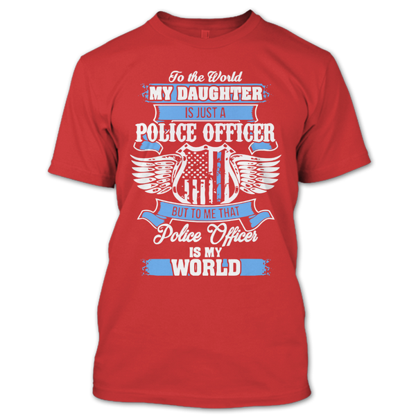 A black t-shirt with the shopify logo