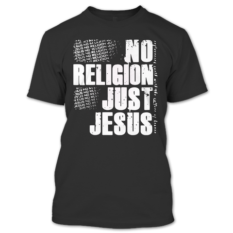 A black t-shirt with the shopify logo