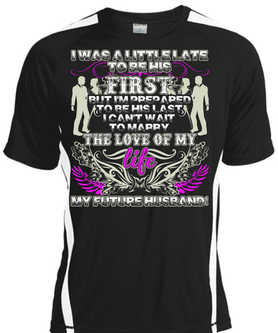 A black t-shirt with the shopify logo