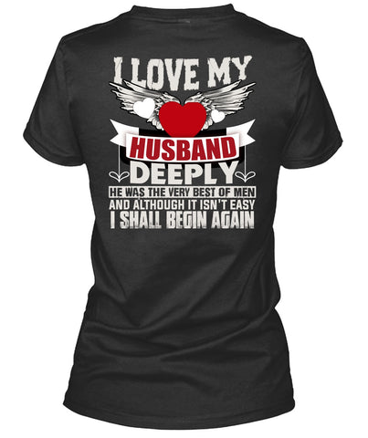 A black t-shirt with the shopify logo