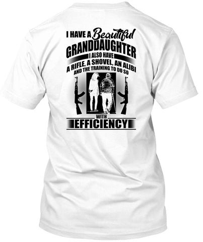 A black t-shirt with the shopify logo