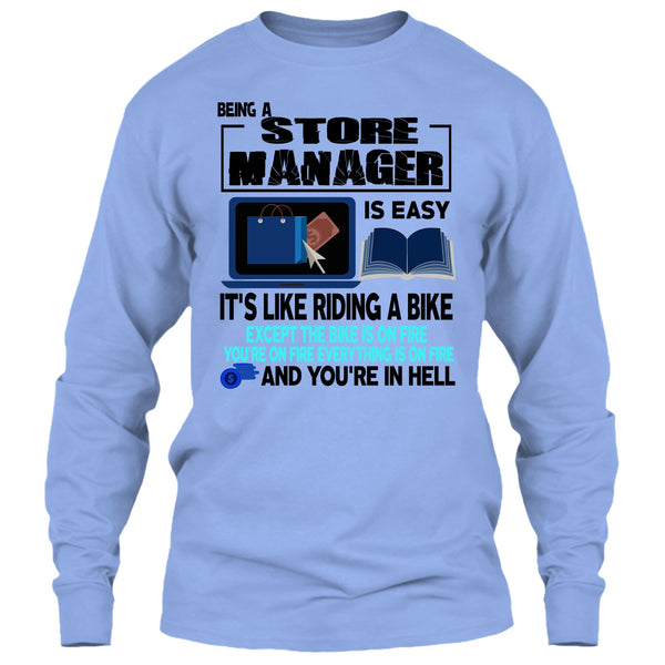 Being A Store Manager T Shirt, Coolest Store Manager T Shirt