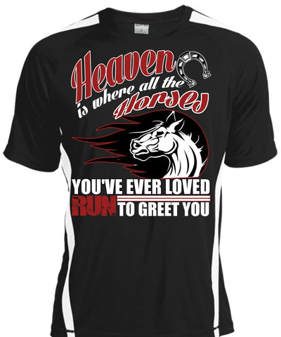 A black t-shirt with the shopify logo