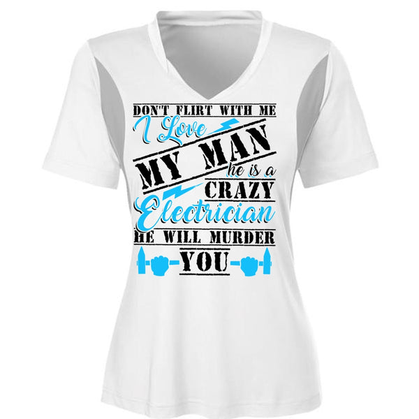 He Is A Crazy Electrician T Shirt, He Will Murder You T Shirt, Awesome T-Shirts